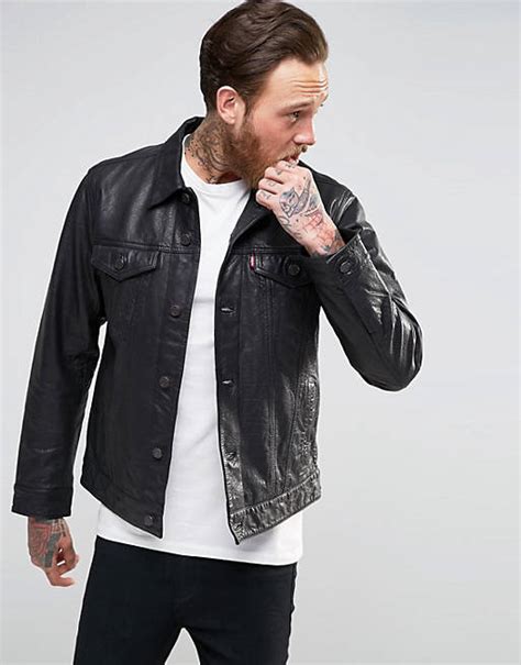 louis leather|lewis jacket.